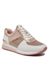 MICHAEL Michael Kors Sneakersy Allie Trainer 43R4ALFS1D Różowy. Kolor: różowy. Materiał: skóra #3