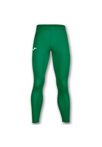 Legginsy do biegania długie męskie Joma Brama academy. Kolor: zielony. Sport: bieganie