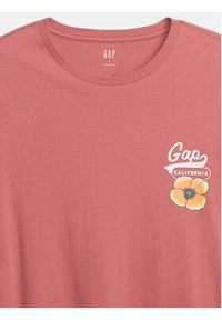 GAP - Gap T-Shirt 545255-01 Różowy Regular Fit. Kolor: różowy. Materiał: bawełna #4
