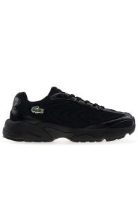 Buty męskie Lacoste Storm 96 2K 749SMA0023-02H - czarne. Zapięcie: sznurówki. Kolor: czarny. Materiał: skóra, tkanina, syntetyk. Szerokość cholewki: normalna