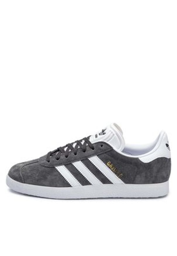 Adidas - adidas Sneakersy Gazelle BB5480 Szary. Kolor: szary. Materiał: zamsz, skóra. Model: Adidas Gazelle