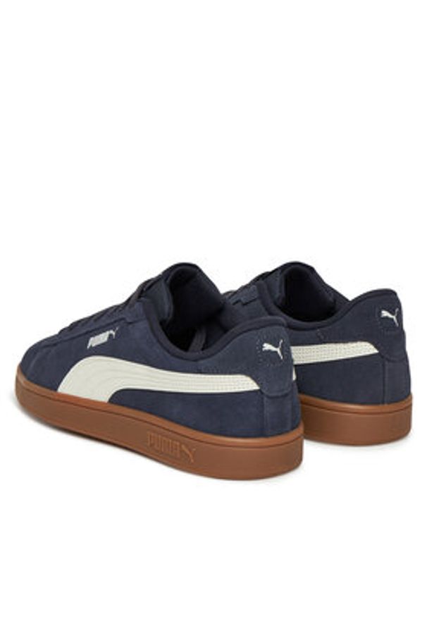 Puma Sneakersy Smash 3.0 390984 23 Granatowy. Kolor: niebieski. Materiał: skóra, zamsz