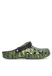 Crocs Klapki BAYA SEASONAL PRINTED CLOG 206230-9CX Zielony. Kolor: zielony