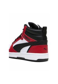 Puma - Buty Rebound V6 Mid Jr Rozmiar 36 - 393831-03 Biały. Kolor: biały, czerwony, wielokolorowy, czarny