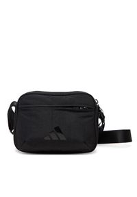 Adidas - adidas Saszetka 3 Bar Logo Festival Bag JE3228 Czarny. Kolor: czarny. Materiał: materiał