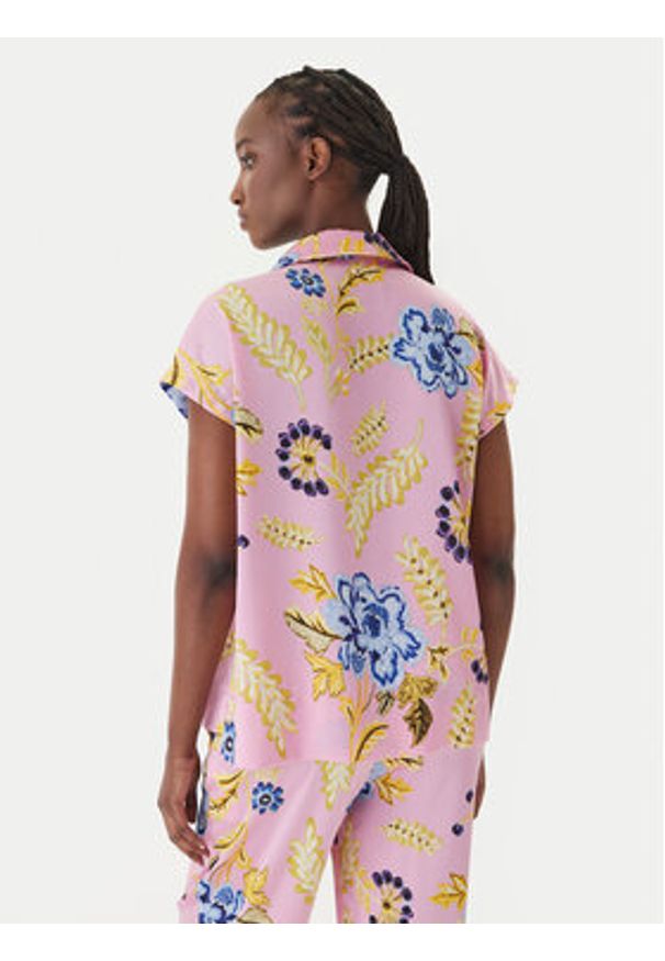 LOLA CASADEMUNT Bluza LS2615063 Różowy Regular Fit. Kolor: różowy. Materiał: syntetyk