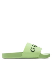 Guess Klapki F4GZ10 BB00F Zielony. Kolor: zielony #1