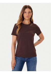 JOOP! T-Shirt 58 254JE58Tori 30048474 Brązowy Slim Fit. Kolor: brązowy. Materiał: bawełna #1