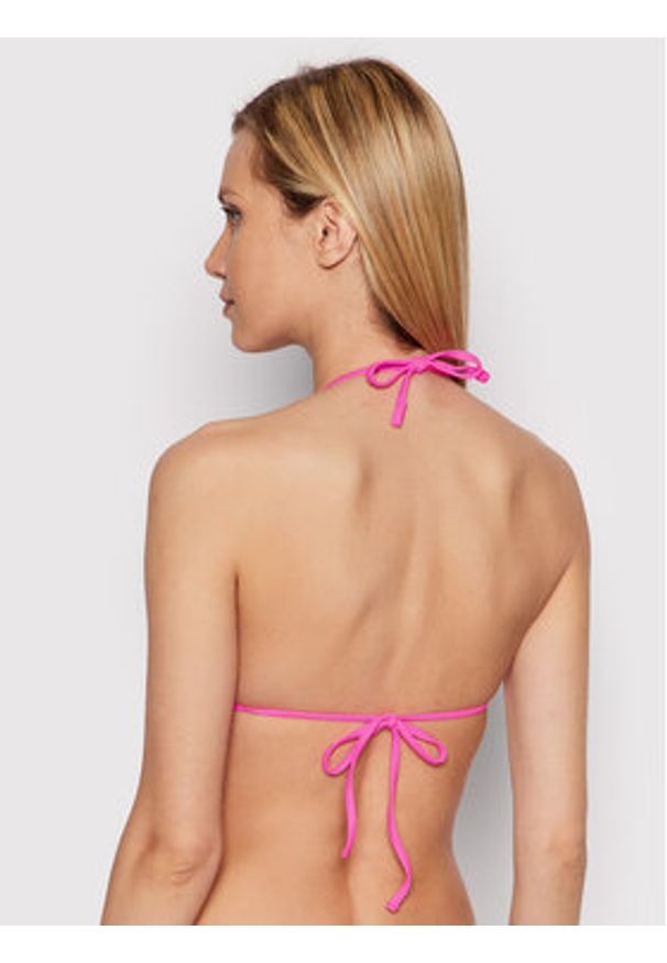 Guess Góra od bikini E02J25 LY00K Różowy. Kolor: różowy. Materiał: syntetyk