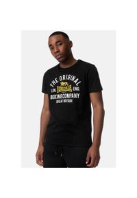 Koszulka Lonsdale Cloghfin. Kolor: wielokolorowy, żółty, czarny. Materiał: bawełna. Wzór: kolorowy #1