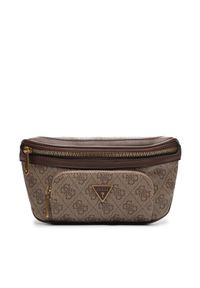 Guess Saszetka nerka Vezzola Smart Mini Bags HMEVZL P3231 Beżowy. Kolor: beżowy. Materiał: skóra
