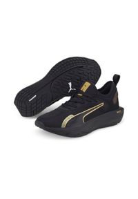 Buty do chodzenia damskie Puma PWR XX NITRO DECO GLAM. Kolor: czarny. Sport: turystyka piesza