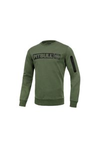 PITBULL - Bluza męska Pitbull Beyer. Typ kołnierza: kaptur. Kolor: zielony