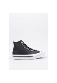 Obuwie Sportowe Dziecięce Converse Chuck Taylor All Star Czarny. Okazja: na co dzień. Kolor: czarny. Materiał: skóra. Model: Converse All Star