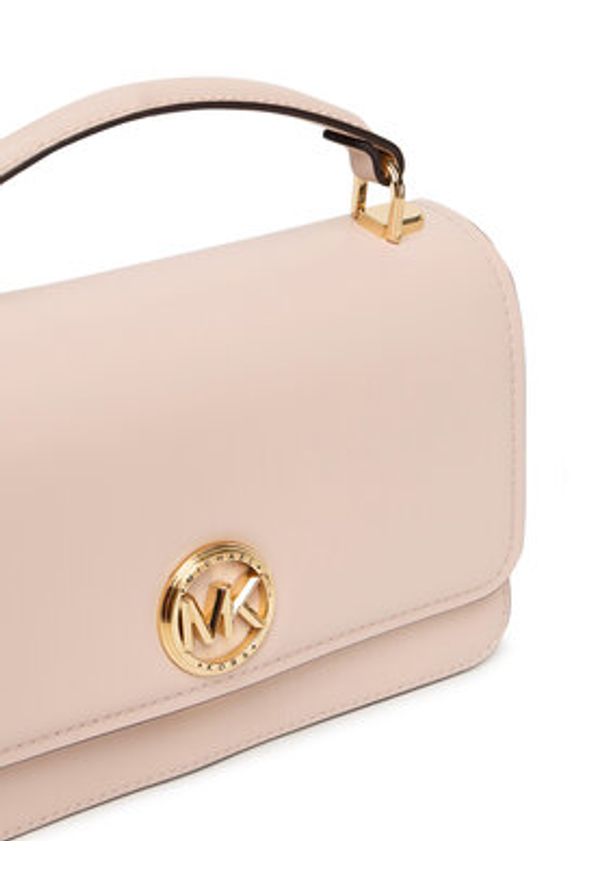 MICHAEL Michael Kors Torebka Delancey 30T4GD8S6L Różowy. Kolor: różowy. Materiał: skórzane