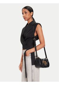 Love Moschino - LOVE MOSCHINO Torebka JC4083PP0NLC0000 Czarny. Kolor: czarny. Materiał: skórzane #1
