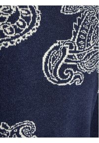 Redefined Rebel Sweter 222069 Granatowy Regular Fit. Kolor: niebieski. Materiał: syntetyk #3