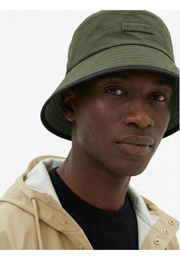 Hunter Kapelusz HTR-U3-001-SS25 Khaki. Kolor: brązowy. Materiał: poliamid, nylon