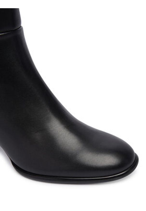 HÖGL Kozaki 0-106623-01000 Czarny. Kolor: czarny. Materiał: skóra