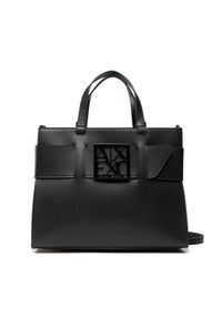 Armani Exchange Torebka 942689 0A874 00020 Czarny. Kolor: czarny. Materiał: skórzane #1