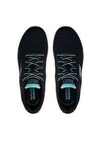 skechers - Skechers Sneakersy Go Walk 7-Cosmic Waves 125215/BKTQ Czarny. Kolor: czarny. Materiał: materiał, mesh