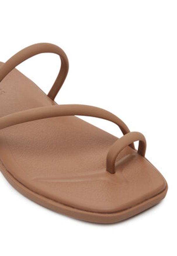Crocs Japonki Miami Toe Loop Sandal 209862 Brązowy. Kolor: brązowy