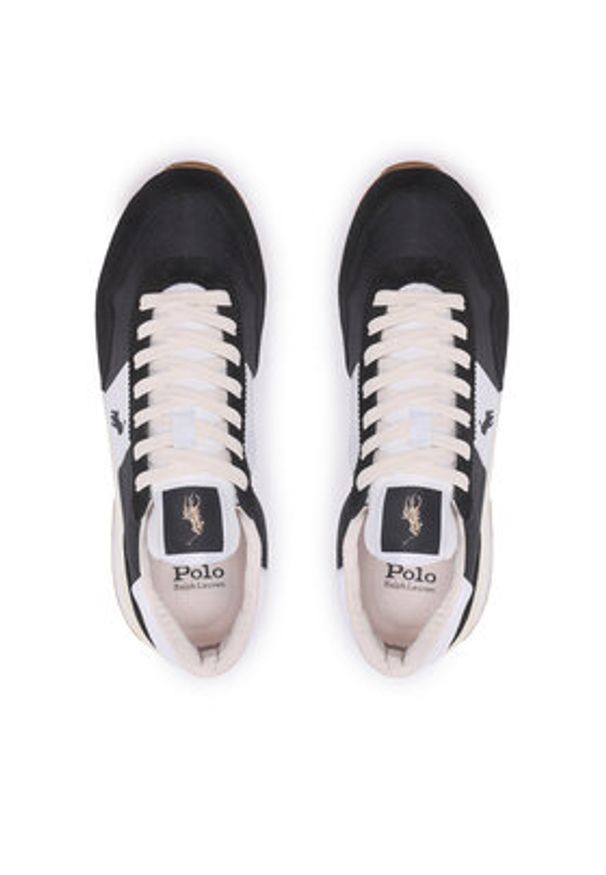Polo Ralph Lauren Sneakersy Train 89 809878008001 Czarny. Kolor: czarny. Materiał: materiał