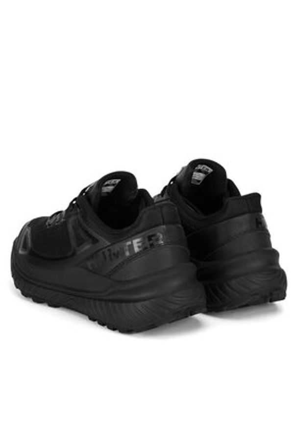 Hunter Sneakersy Canyon Trail WP (W) Czarny. Kolor: czarny. Materiał: materiał