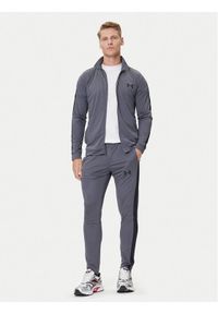 Under Armour Dres Ua Knit Track Suit 1357139-025 Szary Fitted Fit. Kolor: szary. Materiał: syntetyk
