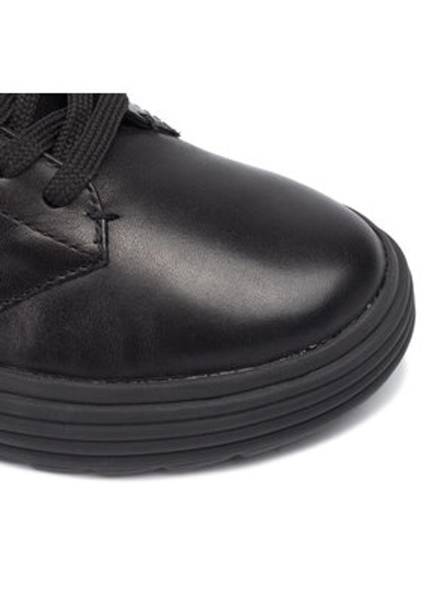 Geox Botki D Phaolae A D94FDA 00043 C9999 Czarny. Kolor: czarny. Materiał: skóra