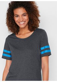 bonprix - Lekki sportowy T-shirt (2 szt.). Kolor: szary. Materiał: materiał. Długość rękawa: krótki rękaw. Długość: krótkie. Styl: sportowy #3