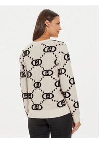 Liu Jo Sport Sweter TF4230 MA94O Różowy Regular Fit. Kolor: różowy. Materiał: syntetyk. Styl: sportowy #3