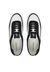 Calvin Klein Sneakersy Basket Cupsole Laceup Lth-Su YM0YM01354 Czarny. Kolor: czarny. Materiał: skóra #3