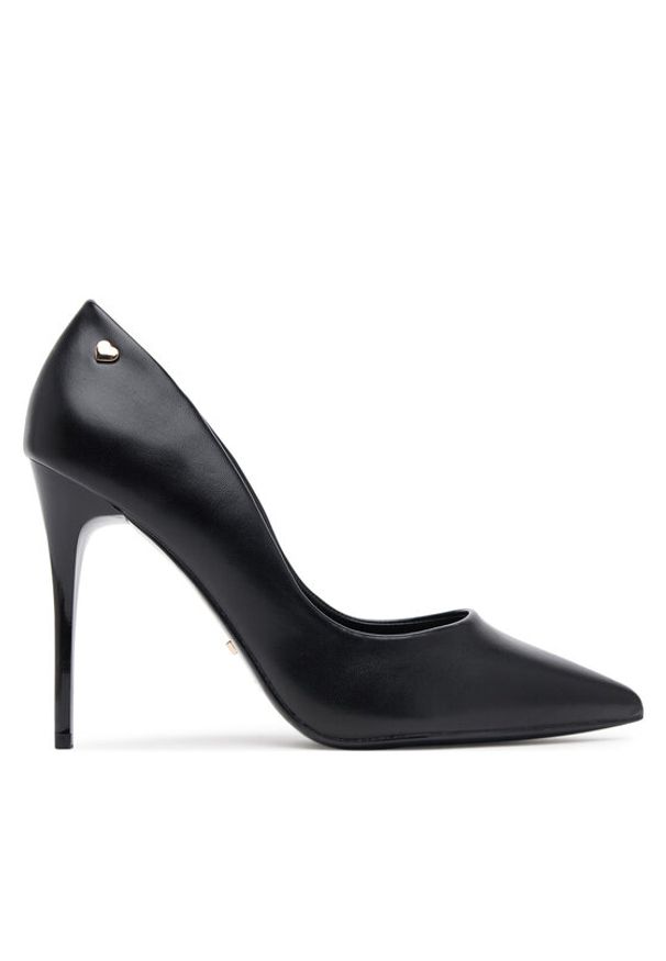 DeeZee Szpilki AB2-4503 Czarny. Kolor: czarny. Materiał: skóra. Obcas: na szpilce