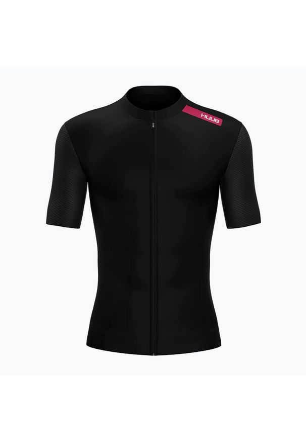 Koszulka rowerowa męska Huub Eternal. Kolor: czarny. Sport: kolarstwo