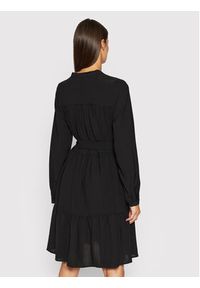 Selected Femme Sukienka koszulowa Mivia 16079687 Czarny Regular Fit. Kolor: czarny. Materiał: syntetyk. Typ sukienki: koszulowe