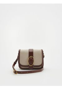 Reserved - Żakardowa torebka crossbody - wielobarwny