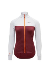 Bluza do narciarstwa biegowego rozpinana damska Silvini Matesia WJ2310. Kolor: czerwony. Sport: narciarstwo