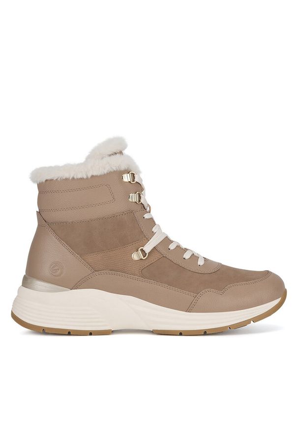 Trzewiki Remonte. Kolor: beżowy