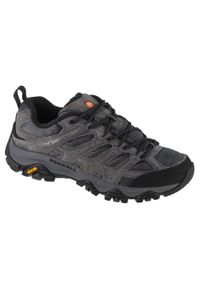 Buty trekkingowe męskie Merrell Moab 3 Ventilator. Zapięcie: sznurówki. Kolor: szary. Materiał: syntetyk, tkanina, materiał. Szerokość cholewki: normalna