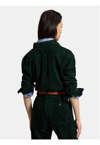 Polo Ralph Lauren Koszula 211A93203011 Zielony Regular Fit. Typ kołnierza: polo. Kolor: zielony. Materiał: bawełna #4