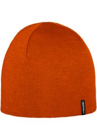 Viking - Czapka zimowa z wełną merino VIKING Noma 2.0 GWS Pro Style. Kolor: czerwony. Materiał: wełna. Sezon: zima. Styl: sportowy