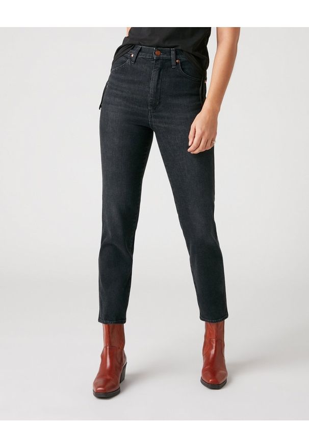 Wrangler - DAMSKIE SPODNIE JEANSOWE WRANGLER WILD WEST NIGHT FEVER W2H2KO96B 112128614