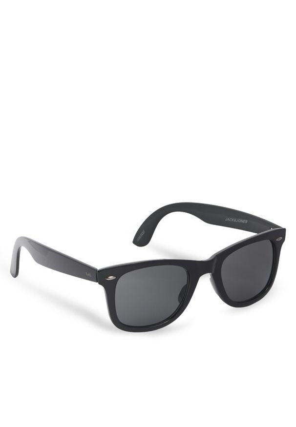 Jack & Jones - Jack&Jones Okulary przeciwsłoneczne Jacoslo 12252831 Czarny. Kolor: czarny