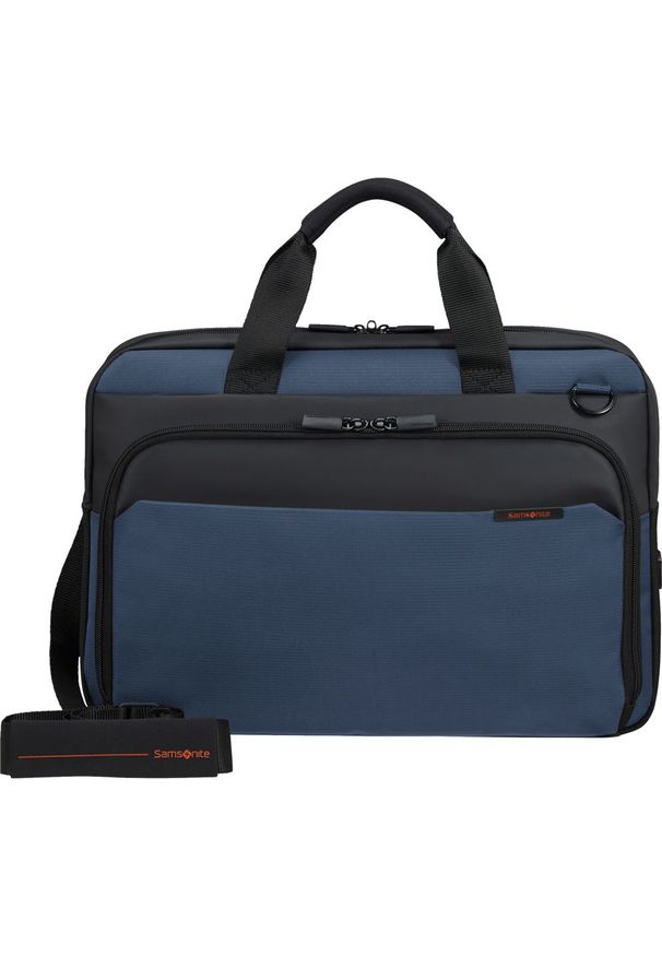 Niebieska torba na laptopa Samsonite