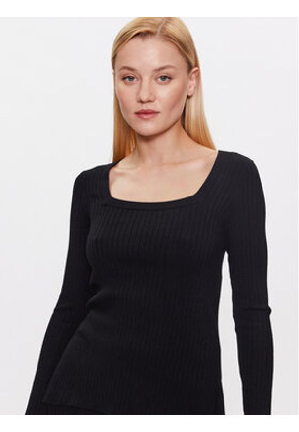 Max Mara Leisure Bluzka Timore 2333660334 Czarny Regular Fit. Kolor: czarny. Materiał: wiskoza