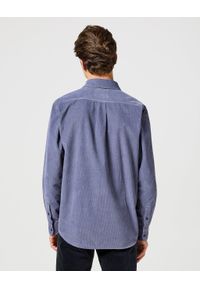 Wrangler - WRANGLER MĘSKA KOSZULA 1 PKT CORDUROY SHIRT Grisaille 112357218 W5L0008823 #3