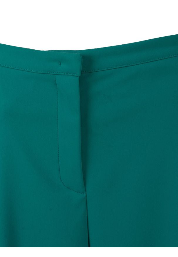 Patrizia Pepe Spodnie | 2P0504/A6F5 | Kobieta | Zielony. Okazja: na co dzień. Stan: podwyższony. Kolor: zielony. Materiał: poliester, elastan. Sezon: lato. Styl: sportowy, casual