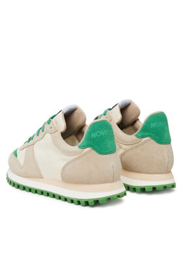 Novesta Sneakersy Marathon Trail N459002-011SME598 Beżowy. Kolor: beżowy. Materiał: skóra, zamsz