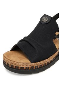 Rieker Sandały V7972-00 Czarny. Kolor: czarny. Materiał: syntetyk, materiał #4